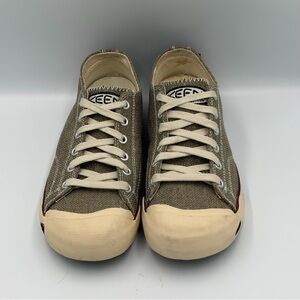 KEEN Coronado Vulcanized Vegan Low Top Womens Sz 8.5 Gray Sneakers Shoes Lace Up